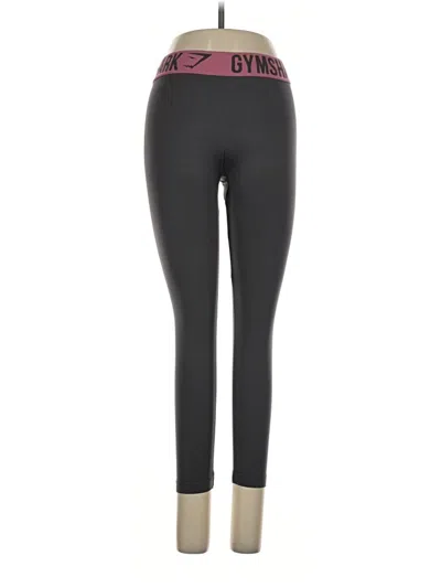 Pre-owned Gymshark Yoga Pants In Black