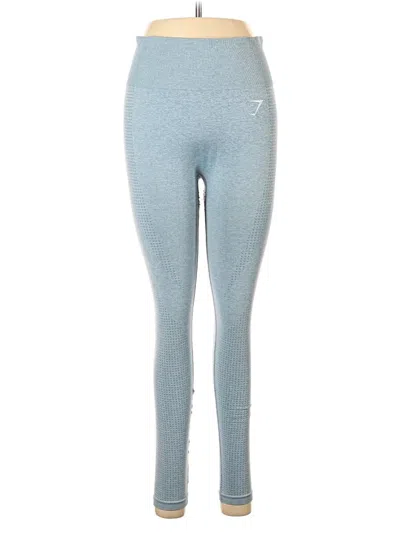 Pre-owned Gymshark Yoga Pants In Blue