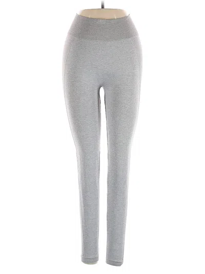 Pre-owned Gymshark Yoga Pants In Gray