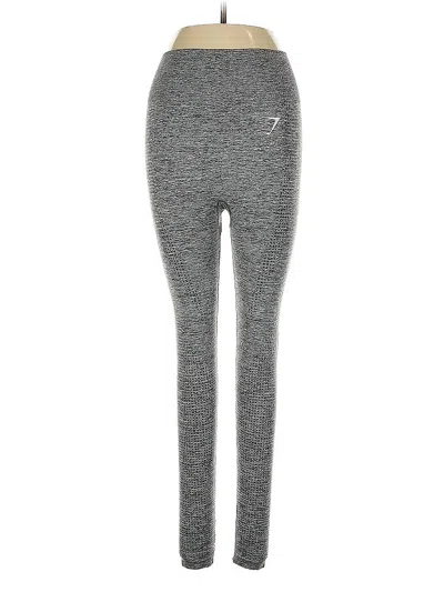 Pre-owned Gymshark Yoga Pants In Gray