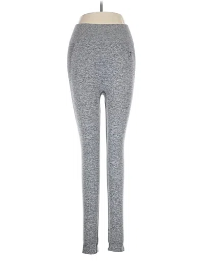 Pre-owned Gymshark Yoga Pants In Gray