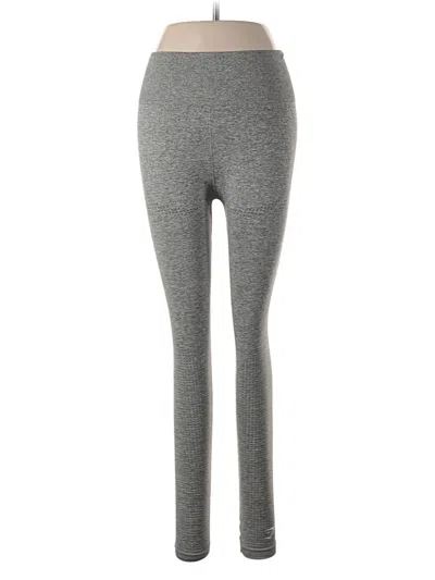 Pre-owned Gymshark Yoga Pants In Gray