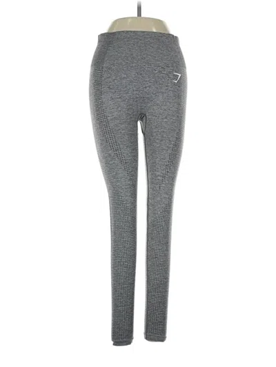Pre-owned Gymshark Yoga Pants In Gray