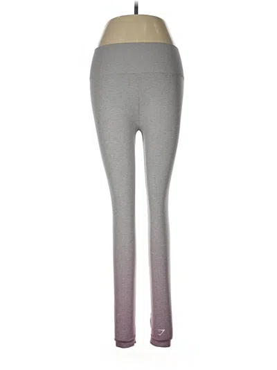 Pre-owned Gymshark Yoga Pants In Gray