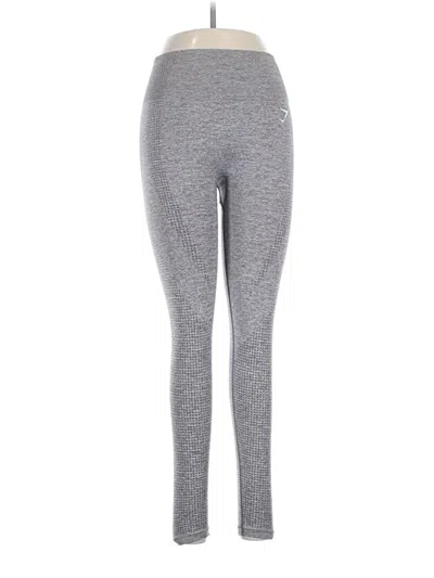 Pre-owned Gymshark Yoga Pants In Gray