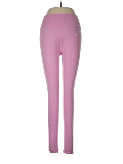 Pre-owned Gymshark Yoga Pants In Pink
