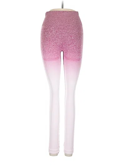 Pre-owned Gymshark Yoga Pants In Pink
