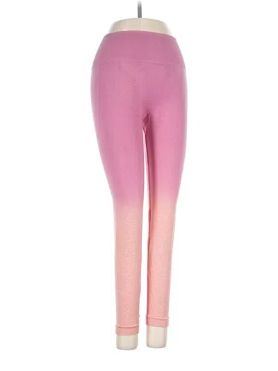 Pre-owned Gymshark Yoga Pants In Pink