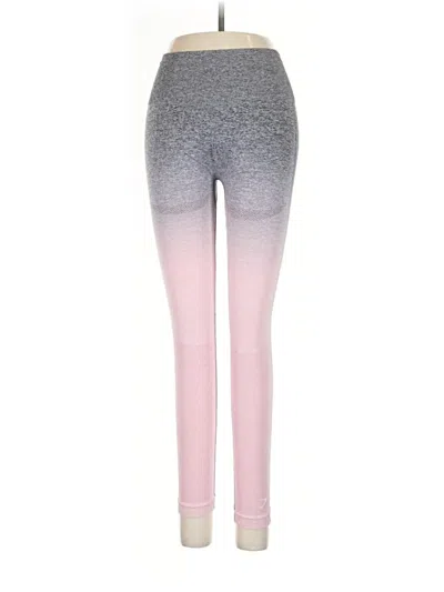 Pre-owned Gymshark Yoga Pants In Pink