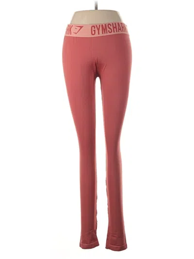Pre-owned Gymshark Yoga Pants In Pink