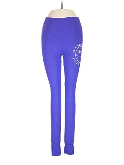 Pre-owned Gymshark Yoga Pants In Purple