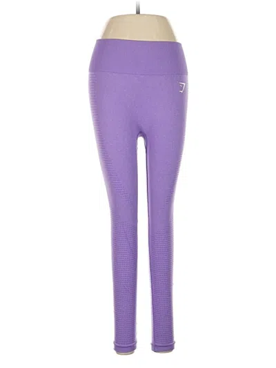 Pre-owned Gymshark Yoga Pants In Purple