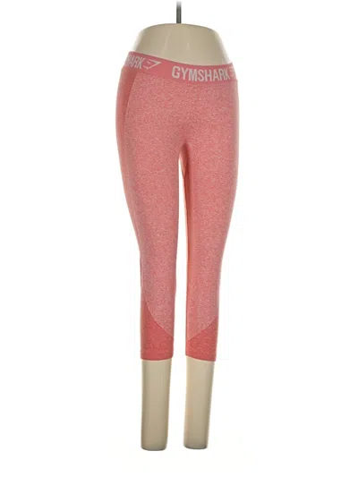 Pre-owned Gymshark Yoga Pants In Red