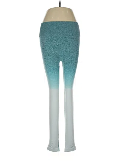 Pre-owned Gymshark Yoga Pants In Teal