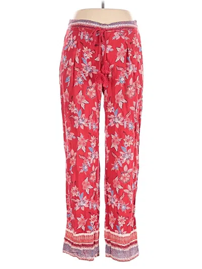 Pre-owned Gypsies & Moondust Casual Pants In Red