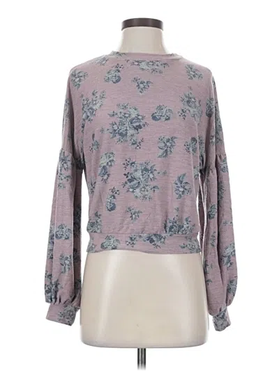 Pre-owned Gypsies & Moondust Pullover Sweater In Purple