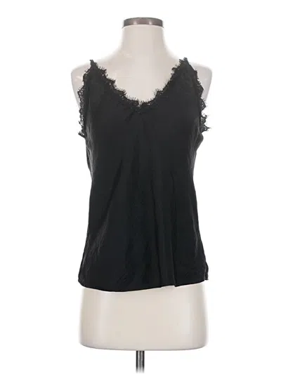 Pre-owned Gypsies & Moondust Sleeveless Top Black Sweetheart Neckline Tops