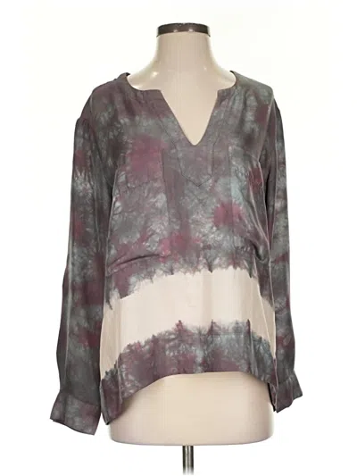 Pre-owned Gypsy 05 3/4 Sleeve Blouse In Gray