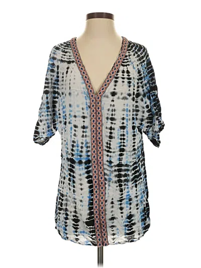 Pre-owned Gypsy 05 Short Sleeve Blouse In Blue