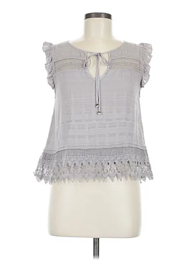 Pre-owned Gypsy 05 Sleeveless Blouse In Gray