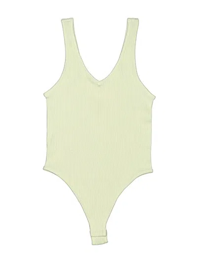 Pre-owned Gypsy & Jade Bodysuit In Green