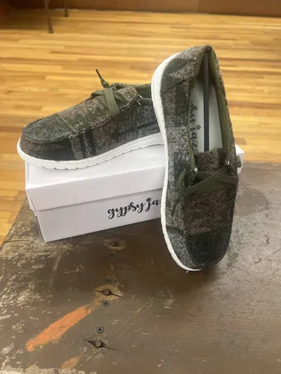 Gypsy Jazz Women's Aaliyah Shoes In Khaki In Green