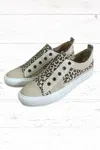 Gypsy Jazz Women's Alice Slip On Sneakers In Cream Leopard In Multi