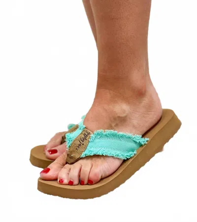 Gypsy Jazz Women's Bexley Flip-flop In Aqua In Multi