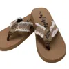 Gypsy Jazz Women's Cha-ching Flip Flop In Blush In Gold
