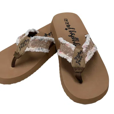 Gypsy Jazz Women's Cha-ching Flip Flop In Blush In Brown