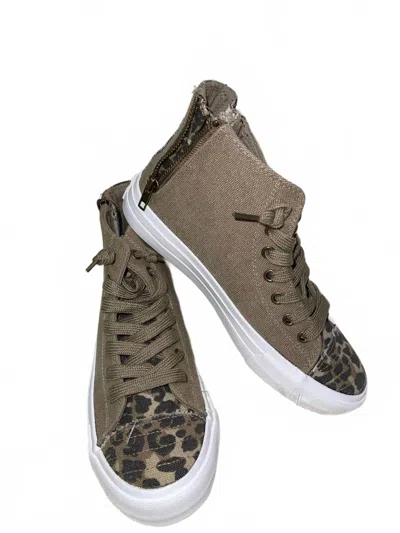 Gypsy Jazz Women's Cheetah Sneaker In Multi In Gray