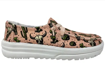 Gypsy Jazz Women's Elizabeth Slip-on Shoes In Peach In Pink