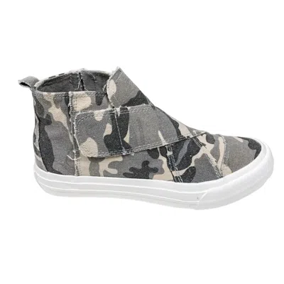 Gypsy Jazz Women's Florence Sneakers In Grey Camo