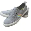 Gypsy Jazz Women's Over The Rainbow Sneakers In Grey In Grey