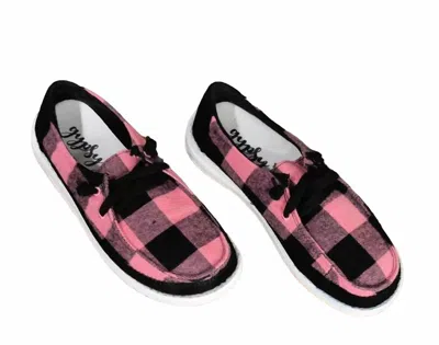 Gypsy Jazz Women's Prima Sneakers In Pink/black In Multi