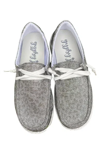 Gypsy Jazz Women's To The Moon Slip On Sneakers In Grey In Gray