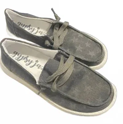 Gypsy Jazz Women's What A Star Casual Slip On In Grey In Gray