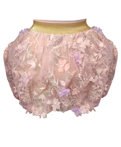 Gyv Me Body Women's Vogue Puff Skirt In Champagne In Pink