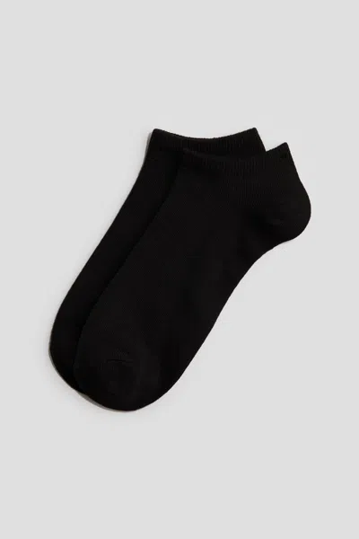 H&m Kids' 10-pack Ankle Socks In Black