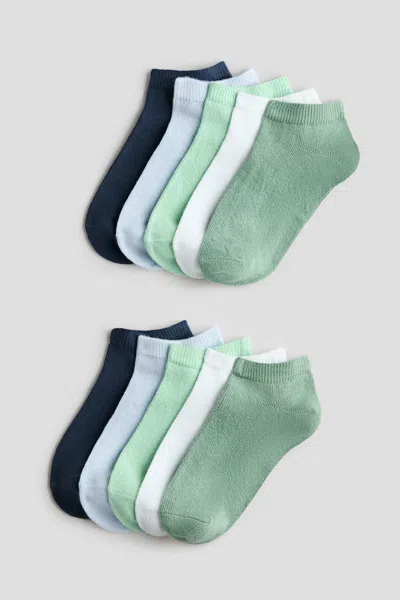 H&m Kids' 10-pack Ankle Socks In Multi