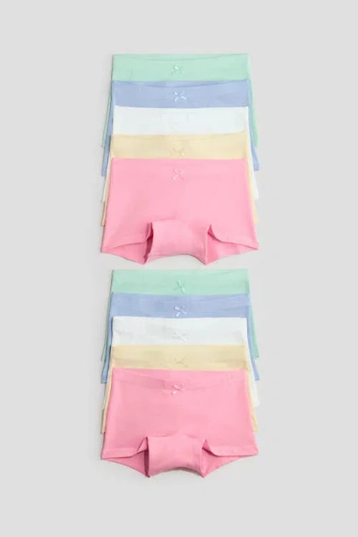 H&m Kids'  10-pack Cotton Boxer Briefs In Multi