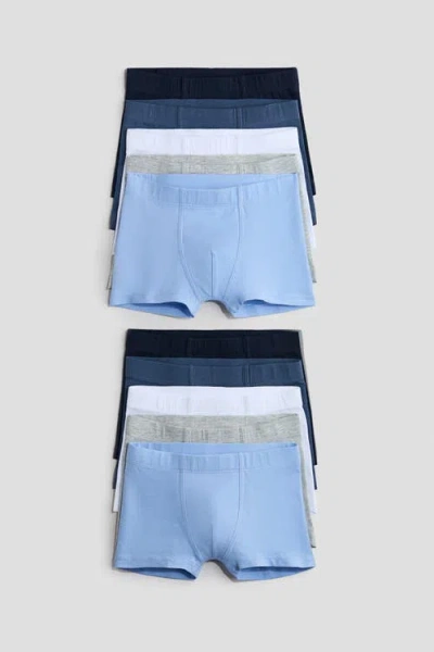 H&m Kids'  10-pack Cotton Trunks In Multi
