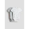 H&m Babies'  2-pack Cotton Bodysuits In Multi