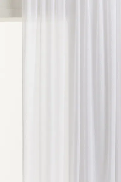 H&m 2-pack Curtain Panels In White