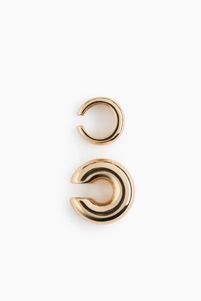 H&m 2-pack Ear Cuffs In Gold