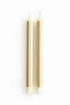 H&m 2-pack Patterned Candles In Multi