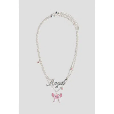 H&m Kids'  2-pack Pendant Necklaces In Metallic