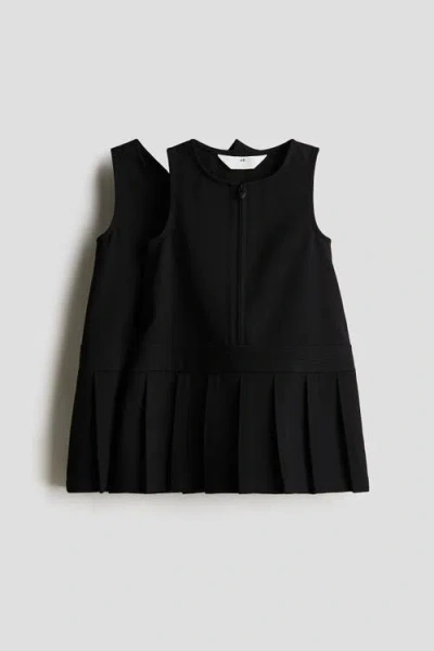 H&m Kids'  2-pack School Dresses In Black