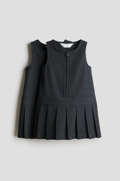 H&m Kids'  2-pack School Dresses In Multi
