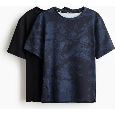 H&m Kids'  2-pack Sports Tops With Drymove In Multi